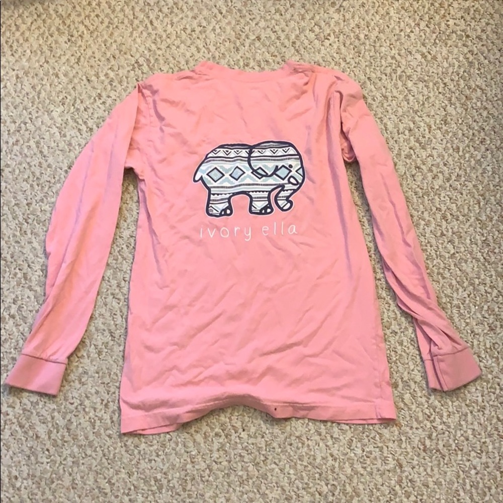 Pink Ivory Ella Long Sleeve Shirt